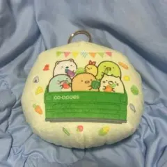 すみっコぐらし　エコバッグ　ふわふわポーチ付