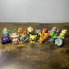 3F 【当時物】ポケモン 指人形 ポケモンキッズ 15体まとめ売り（リザードン・