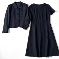 お受験スーツdestyle ジャケット ワンピース スーツ 濃紺 40 L