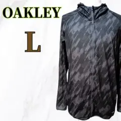 【☆タグ付き！新品☆】 オークリー ジップアップパーカー 軽量 薄手 サイズ L