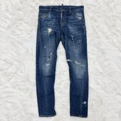 良品☆ディースクエアード Sexy Twist Jean スキニーデニムパンツ