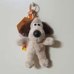 [正規品] ウォレスとグルミット ぬいぐるみ キーホルダー付き