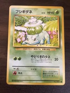 2025年最新】ポケモンカード フシギダネ 旧裏の人気アイテム - メルカリ