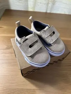 Vans Old Skool ベージュ キッズシューズ