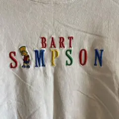 BART SIMPSON Tシャツ ホワイト