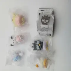 【き-7】サンリオキャラクターズ　かぼちゃぱんつフィギュア　全5種 5個