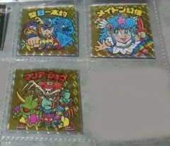 バラ売り可能 ヘッドだらけのビックリマンチョコ シール セット 3枚