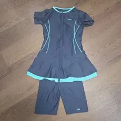 FILA スポーツ用水着 紺/ターコイズ