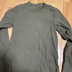 UNIQLO 長袖Tシャツ M オリーブグリーン