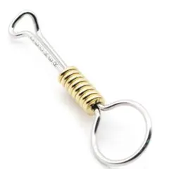 キーフック ゴールド キーホルダー キーリング 刻印あり　ジェフデッカー風