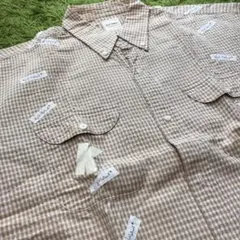 カールヘルム BDシャツ チェック柄 Mピンクハウス