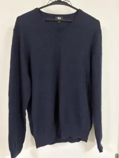 メンズ 100%カシミヤニット (UNIQLO)