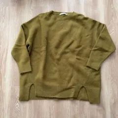 AMERICAN HOLIC ニット カーキ Lサイズ