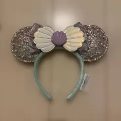【美品】香港ディズニー 限定 アリエル カチューシャ