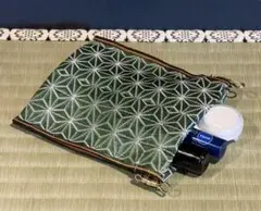 【ばねぐちポーチ】　畳縁　12㎝　カン付き　マチ付　軽い　丈夫　小物　新品