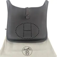 希少/極美品】エルメス エブリンGM ショルダーバッグ グレー 6181-c 
