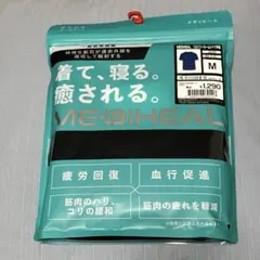 MEDIHEAL リカバリールームシャツ　半袖　ネイビー Mサイズ ２枚セット