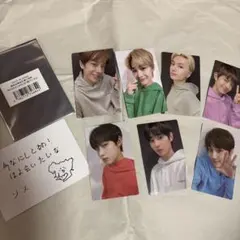 ENHYPEN FATE＋ 愛知会場限定 メッセージカード ソヌ 全員コンプ