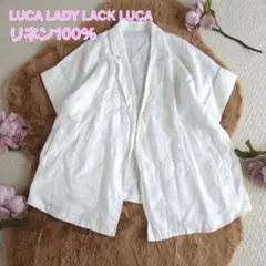 LUCA LADY LUCK LUCA リネン100% テーラードジャケットのサムネイル