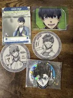 ブルーロック　潔世一　カード　缶バッジ