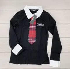 CHEER ネクタイ付きトップス L（S~M）のサムネイル