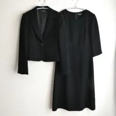 LILYBURN 東京ソワール　ブラックフォーマル 喪服 礼服 セットアップ