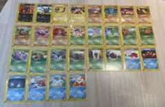 まとめ売り】eシリーズ 30枚 ピクシー ニャース ミニリュウ マスター
