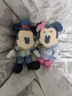 ディズニー ファンタジースプリングスホテル ぬいぐるみバッジ ミッキー ミニー