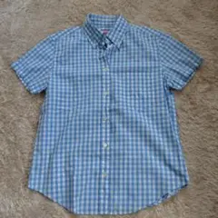 【paulSmithJEANS】ギンガムチェック半袖シャツ40
