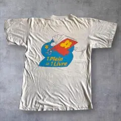 80s 90s USA製 シングルステッチ ヴィンテージ Tシャツ XL 白