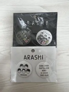 嵐 嵐を旅する展覧会 缶バッジ　2個セット