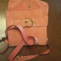 コーチバックスキン、ショルダーバッグ