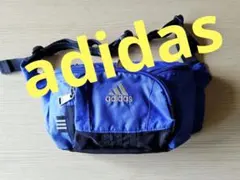 adidas ボディバッグ・ウエストポーチ 青