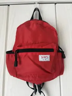 SHIPS キッズ リュック レッド