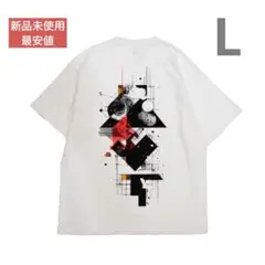 【新品】グラフィックプリント オーバーサイズTシャツ アート おしゃれ