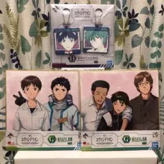 エヴァンゲリオン　一番くじ　掟シンジ　G 描き下ろし色紙　H ラバーマスコット