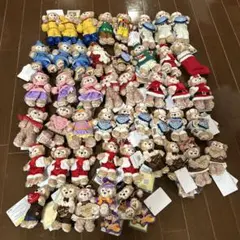 【新品タグ付き】 ダッフィー シェリーメイ ぬいぐるみバッジ ストラップ 47個