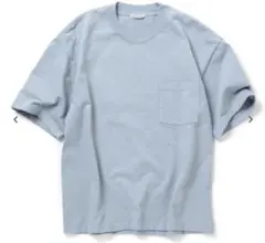 AURALEE ポケットTシャツ ライトブルーのサムネイル