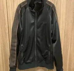 Needles トラックジャケット ブラック Needles/ニードルズ BEAVER×Needles 別注TrackJacket/別注トラック