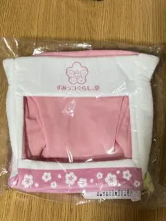 すみっコぐらし堂 桜デザイン ぬいぐるみ用ポーチ