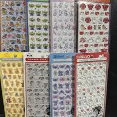 ボンボンドロップシールミニ　ディズニー　8種