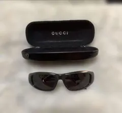 グッチ 1990s ヴィンテージ サングラス 中古・古着通販】GUCCI (グッチ) ヴィンテージサングラス ブラック