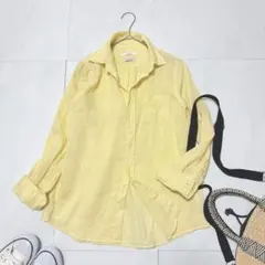 美品 GREENLABEL RELAXINGフレンチリネン100%シャツ | Mercari