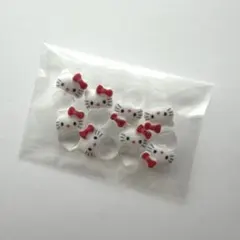 ネイルパーツ サンリオ キティ 8個セット
