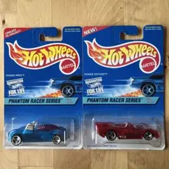 ホットウィール PHANTOM RACER SERIES 2台セットブルーカード