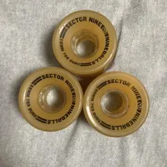 【SECTOR 9】スケボーソフトウィール3個セット 58mm 78A スペア用のサムネイル