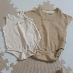 tete a tete ロンパース 2枚セット 80cm