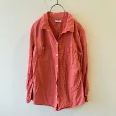 OLDNAVY ピンク 長袖シャツ 2ポケット M ユニセックス