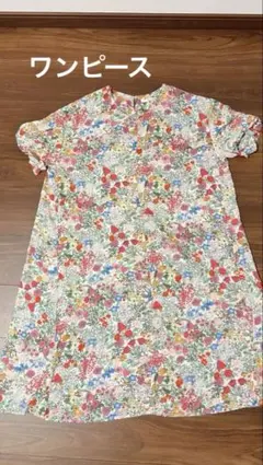 レイカズンFAVORI 花柄半袖ワンピース