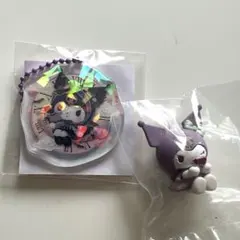 【新品未使用】クロミちゃん　サンリオ　ミニチャーム＆おうちタイムマスコット